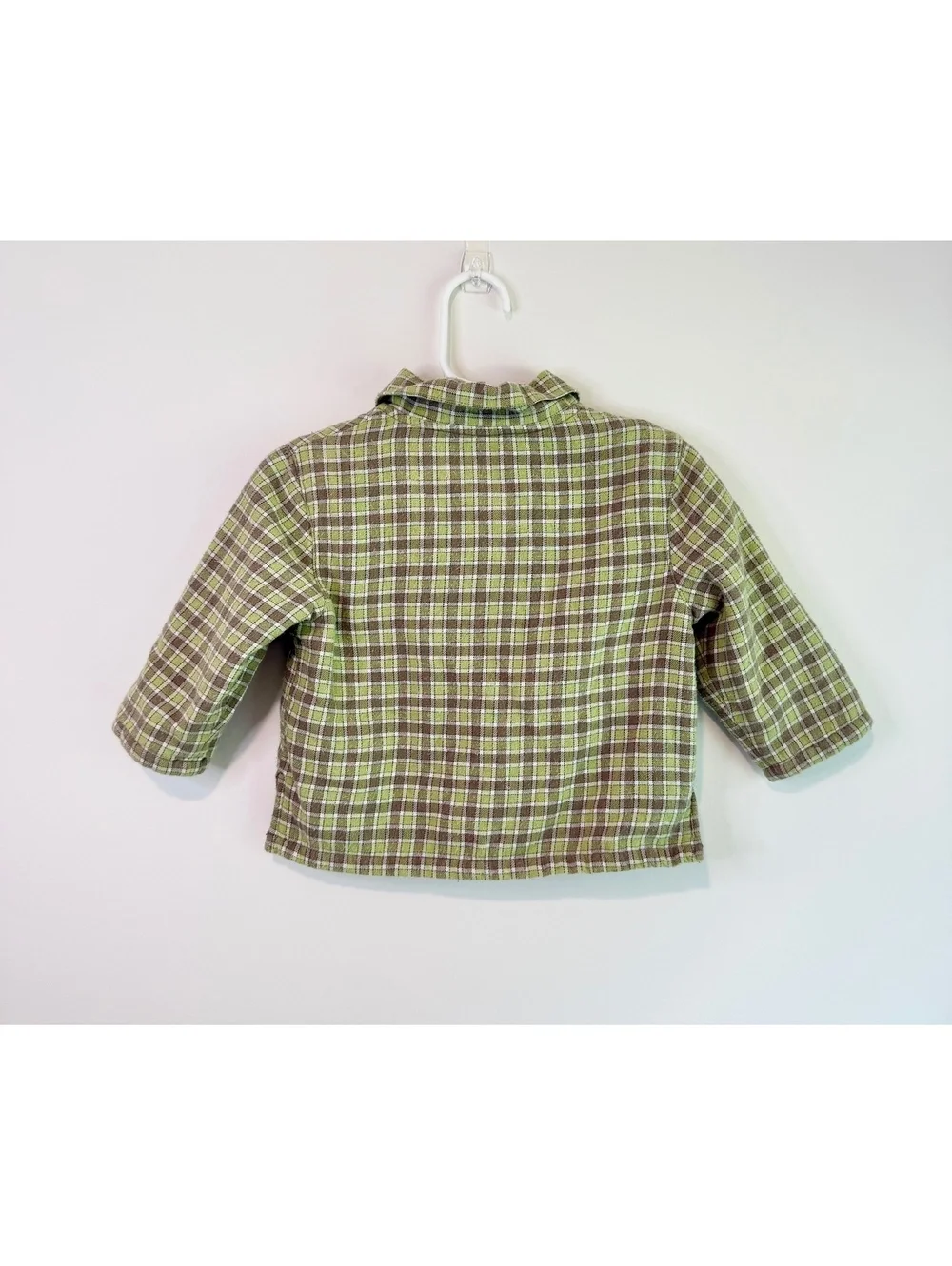 Gymboree 12-18 Months Plaid Cotton Jacket with Polyester Lining